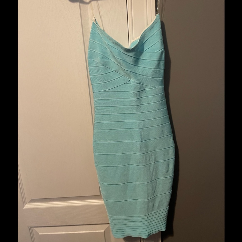 Hot Miami styles body con dress - knee length